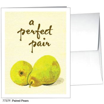Paired Pears - Card