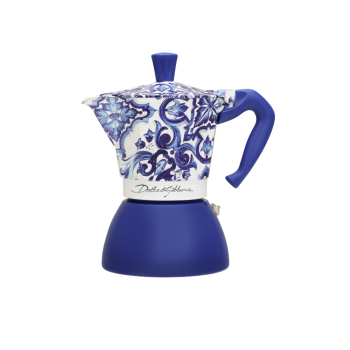 Bialetti Dolce&Gabbana Blu Mediterraneo Moka Induction 6 Cup