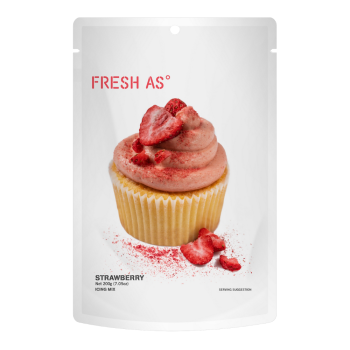 Fresh°As Strawberry Icing Mix 200g