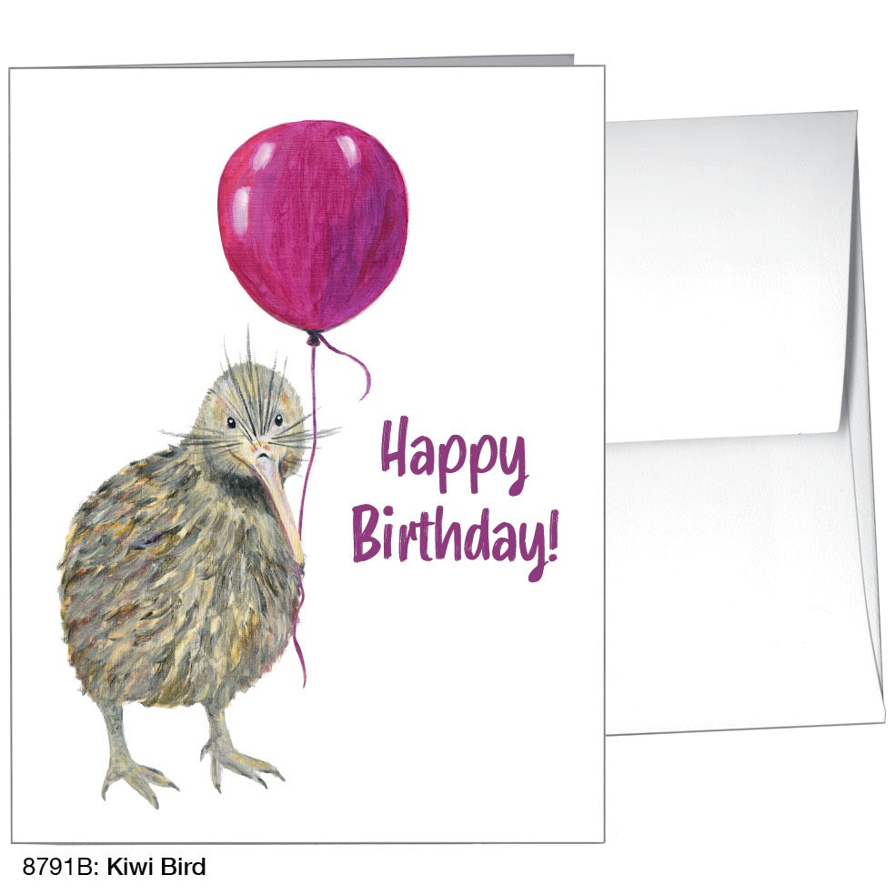 Kiwi Bird Birthday card