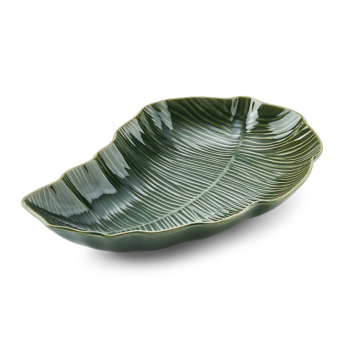 Mikasa Jardin Leaf Stoneware Serving Dish 30cm