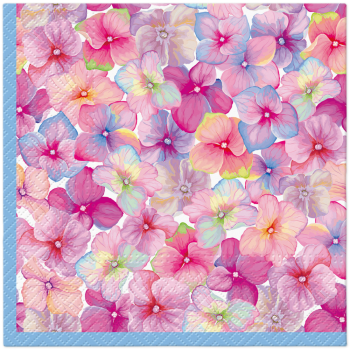 PAW Decor Lunch Napkins 33cm Flower Explosions Pack of 20