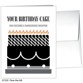 Over the Hill - Card