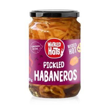 Wicked Hots Pickled Habaneros - 360g