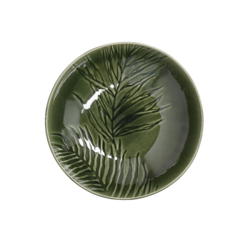Mikasa Jardin 4 Piece Stoneware Pasta Bowl Set 20cm Green