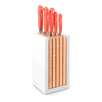 WÜSTHOF Classic Color Coral Peach 8-Piece Designer Knife Block Set