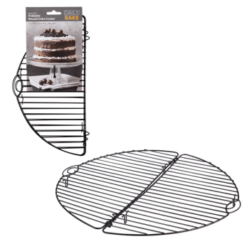 Daily Bake Non-Stick Foldable Round Cake Cooler