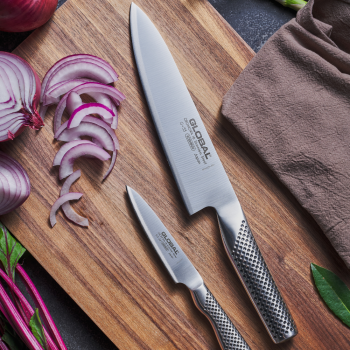 79678 GLOBAL 2PCE CHEF 9CM PARING 18CM CO (1)