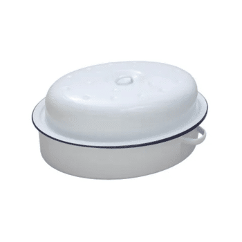 Falcon Enamelware Roaster Oval White 36cm