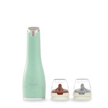 FinaMill Muse Starter Pack Pepper Mill & Spice Grinder Mint Gloss