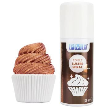 PME Edible Lustre Spray 100ml Bronze