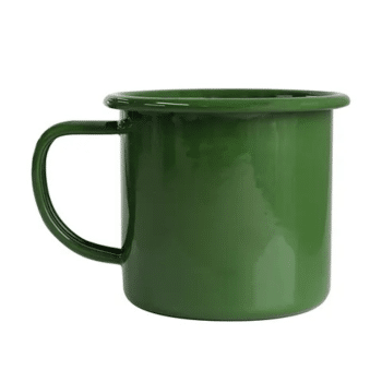 Hunt & Gather Hunter Green Enamel Mug 350ml