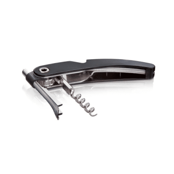 Vacu Vin Single Pull Corkscrew Black