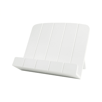 T&G Painted Hevea Cookbook Stand White