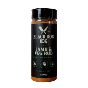Black Dog BBQ Lamb & Veg Rub 200g