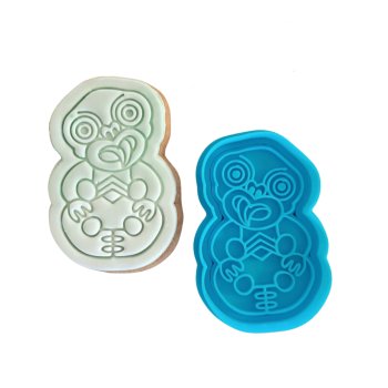 Little Monkey Cookie Cutter & Stamp Hei-Tiki