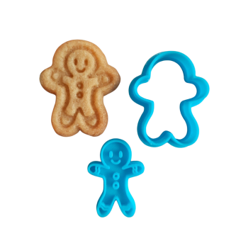 Little Monkey Cookie Cutter & Stamp Gingerbread Man