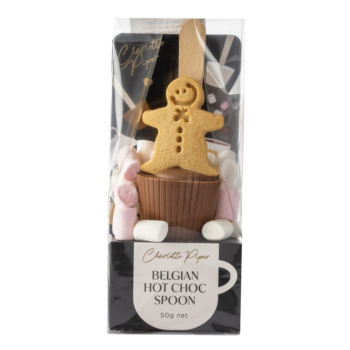 Charlotte Piper Belgian Hot Chocolate Gingerbread Man