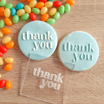 Little Monkey Acrylic Stamp Thank You