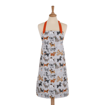 Ulster Weavers Biodegradable Oilcloth Apron Dog Days
