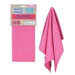 White Magic Microfibre Tea Towel Single Rose