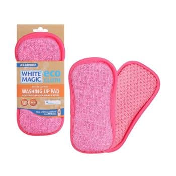 White Magic Washing Up Pad Rose