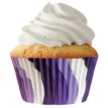 CupcakeCreations Purple Swirl Baking Cases Pack of 32