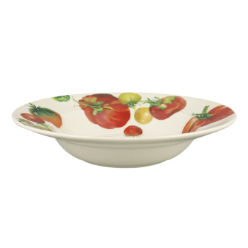 Emma Bridgewater Vegetable Garden Soup Plate Tomatoes