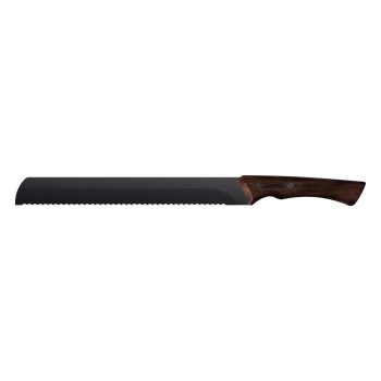 Tramontina Black Churrasco Serrated Knife 25cm