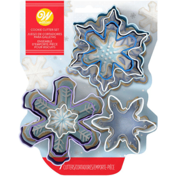 Wilton Snowflake Cookie Cutter Set 7 Piece