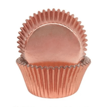 Cake Craft 390 Foil Baking Cups Pack of 72 Rose Gold