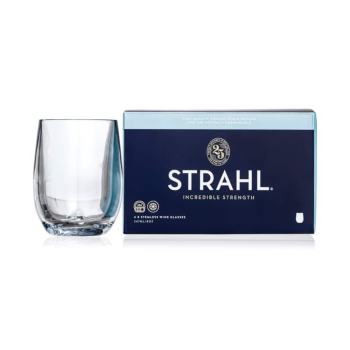 Strahl Polycarbonate Stemless Osteria Chardonnay Glasses 247ml Pack of 4