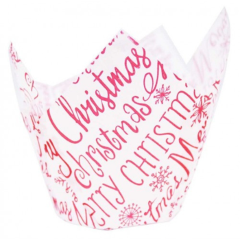 Muffin Wrap Merry Christmas Pack of 150
