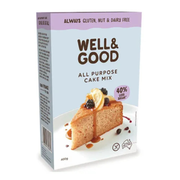 Well & Good Gluten Free All Purpose Cake Mix 400g