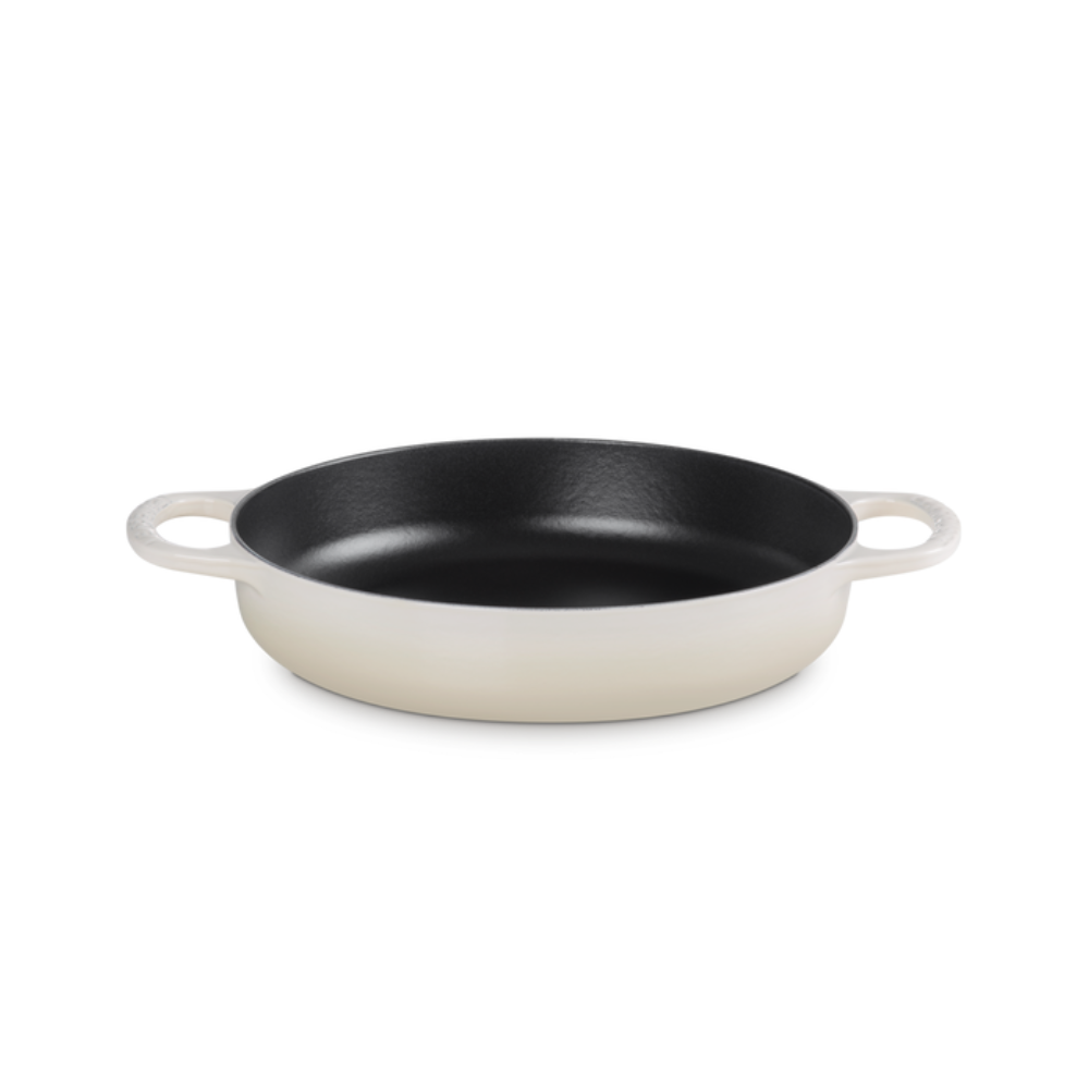 Le Creuset Signature Cast Iron Everyday Pan Meringue