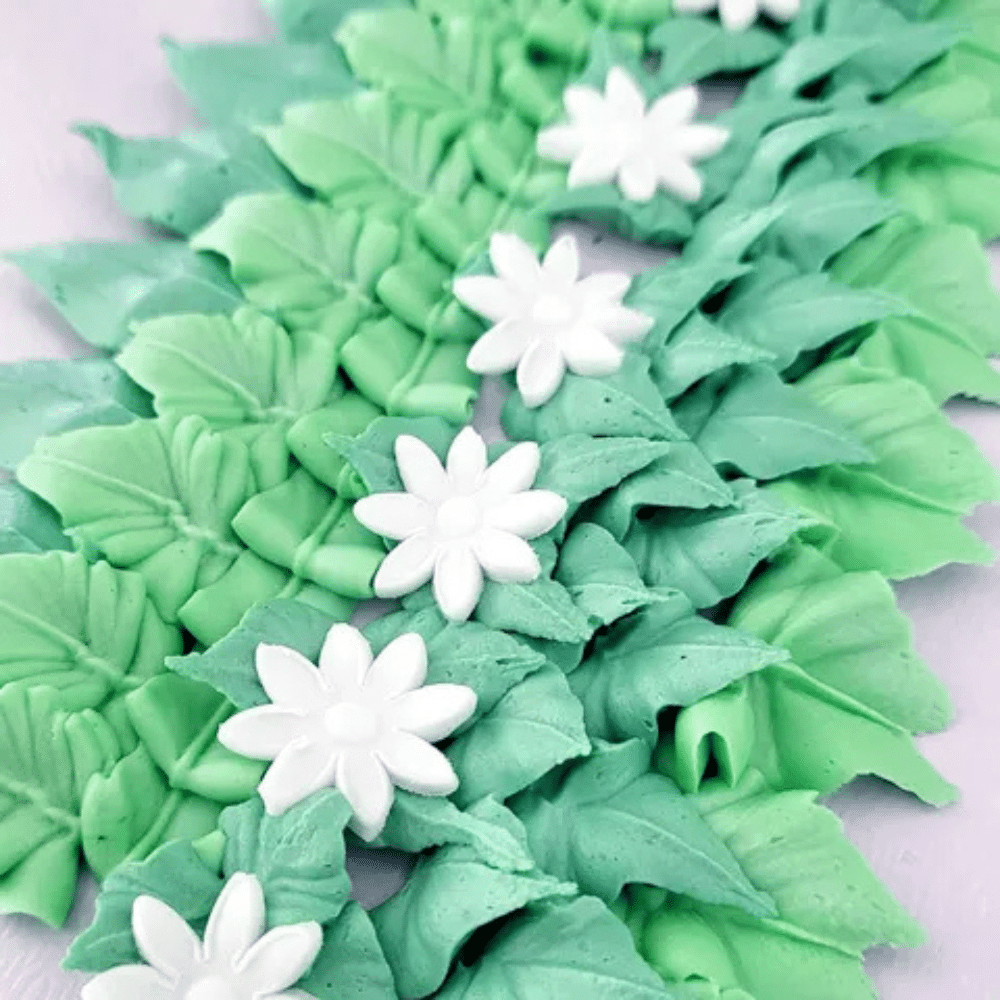 Leaf piping Set of 4 (1)
