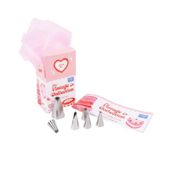 PME Vintage Cake Piping Tip Set of 6
