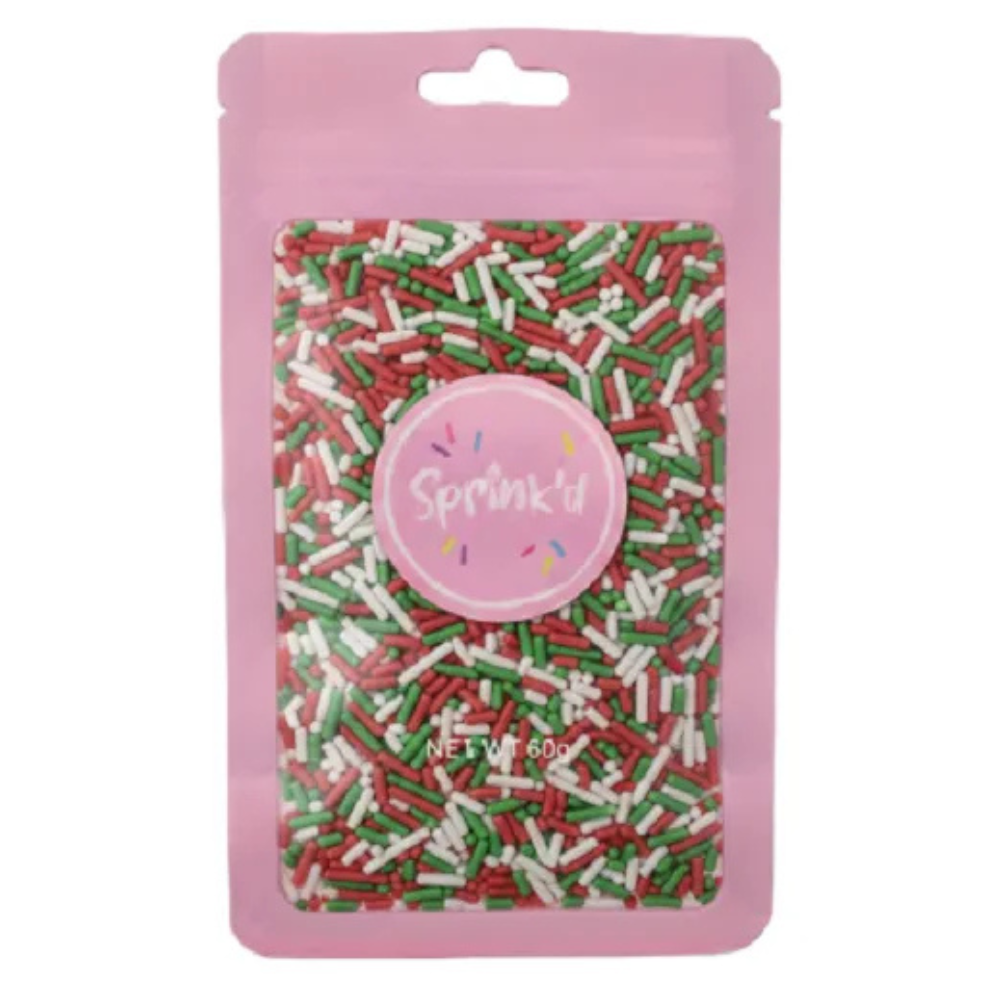 Sprink’d Christmas Jimmies 60g