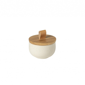 Costa Nova Casafina Pacifica Salt Cellar Wood Lid 9cm