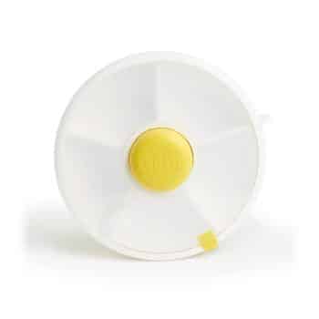 GoBe Small Snack Spinner Lemon Yellow 15cm