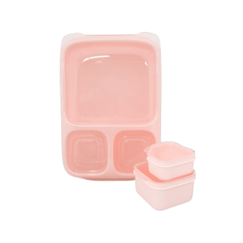 Goodbyn Hero 5 in 1 Lunch Box Pastel Pink