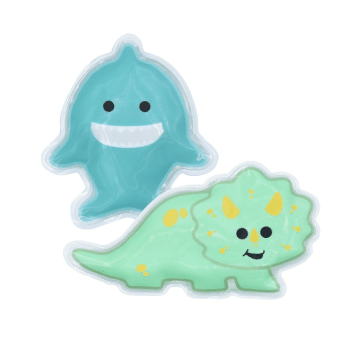Melii Gel Ice 2 Pack Dino & Shark