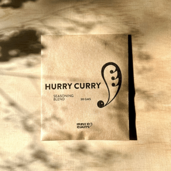 Mixed Roots Hurry Curry Spice Blend Single Serve 20g