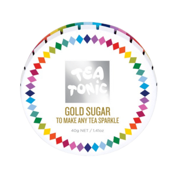 Tea Tonic Gold Sugar Travel Tin 40g