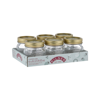 Kilner Preserving Jars 250ml Set of 6