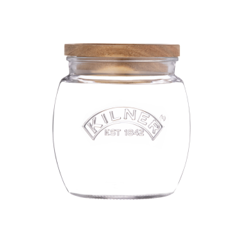 Kilner Universal Storage Jar with Wooden Lid 850ml