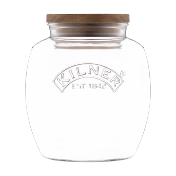 Kilner Universal Storage Jar with Wooden Lid 2L