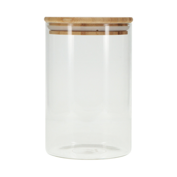 Kate's Kitchen Glass Canister with Bamboo Lid 1L