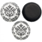 Wilton Damask Cupcake Cases Pack of 75