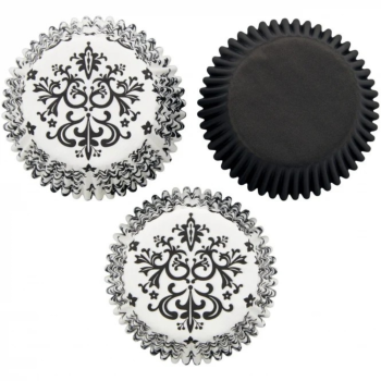 Wilton Damask Cupcake Cases Pack of 75